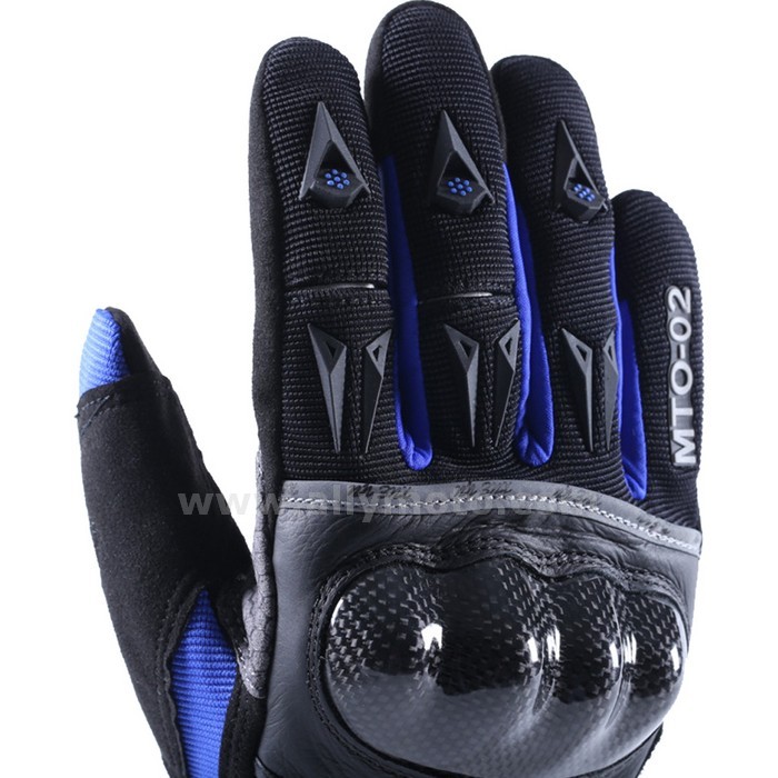130 Gloves Supermoto Street Guantes Carbon Fiber Shell@3